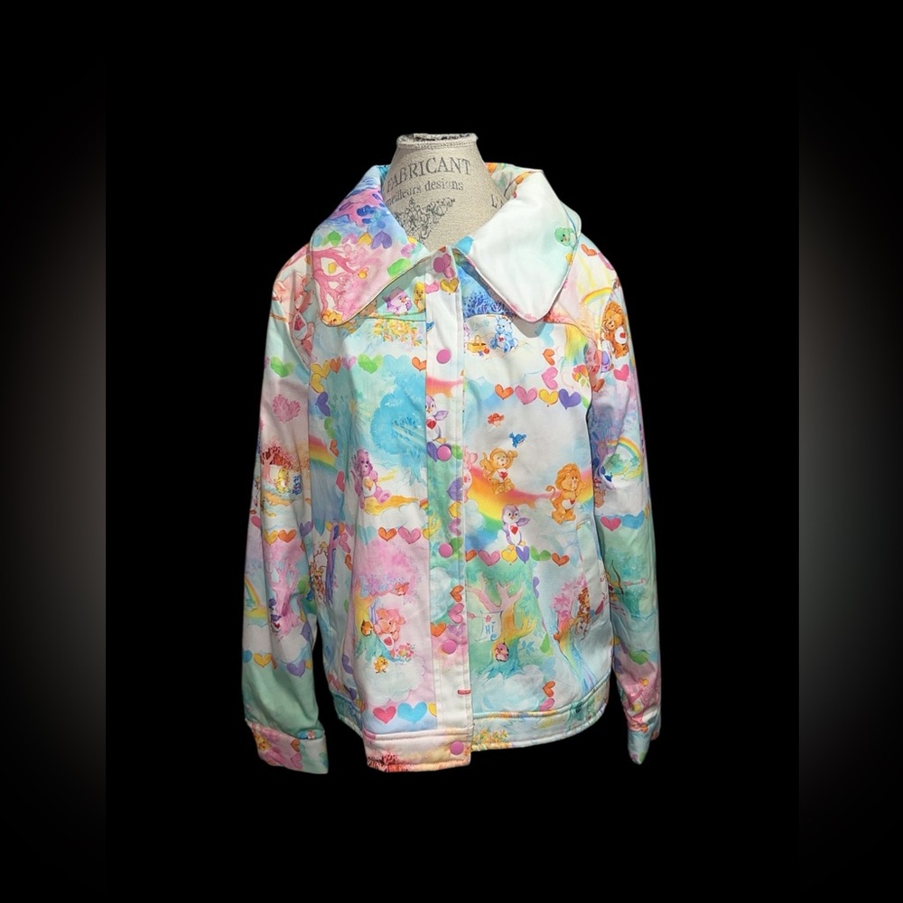 Dolls Kill Carebear Multicolor Pastel Jacket